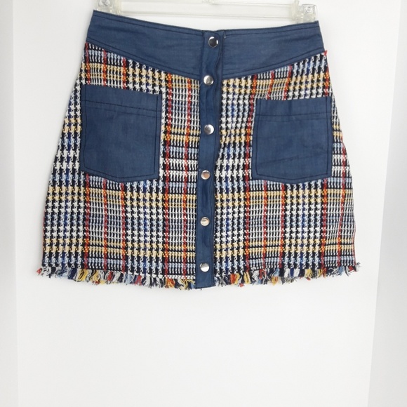 2 hr Sale!!! Zara basic tweede skirt - Picture 3 of 5